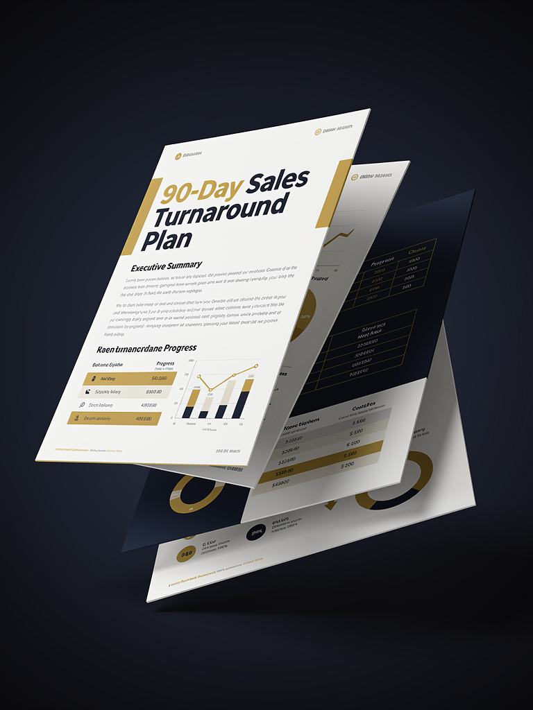 Your personalized 90-Day Sales Turnaround Plan